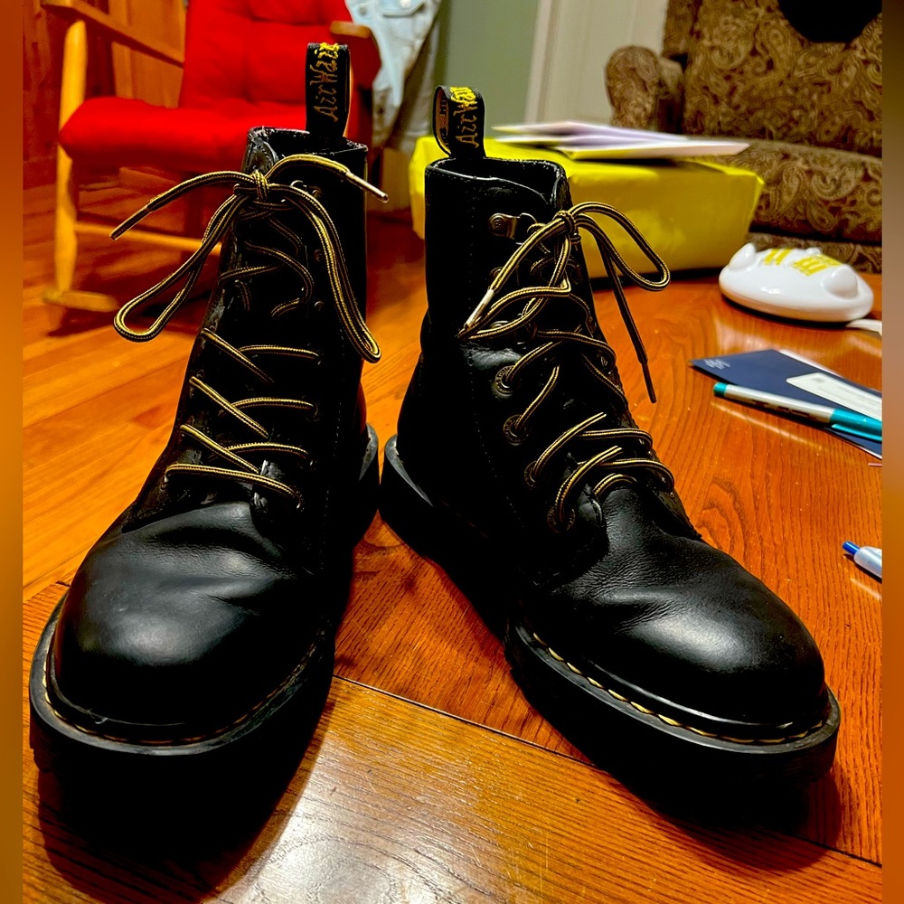 Dr.Martens size 9 woman's combat boots